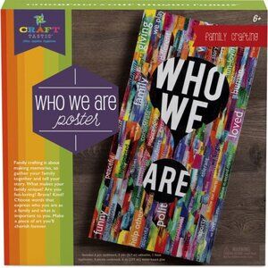 Craft-Tastic 'Who We Are' Poster Craft Project Kit